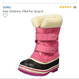 SOREL Kid’s 1964 Pac Strap-K (snow boot)